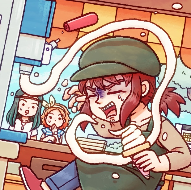 久森麻乃助×北海道えりも町コラボイラスト（納期：約1ヶ月）