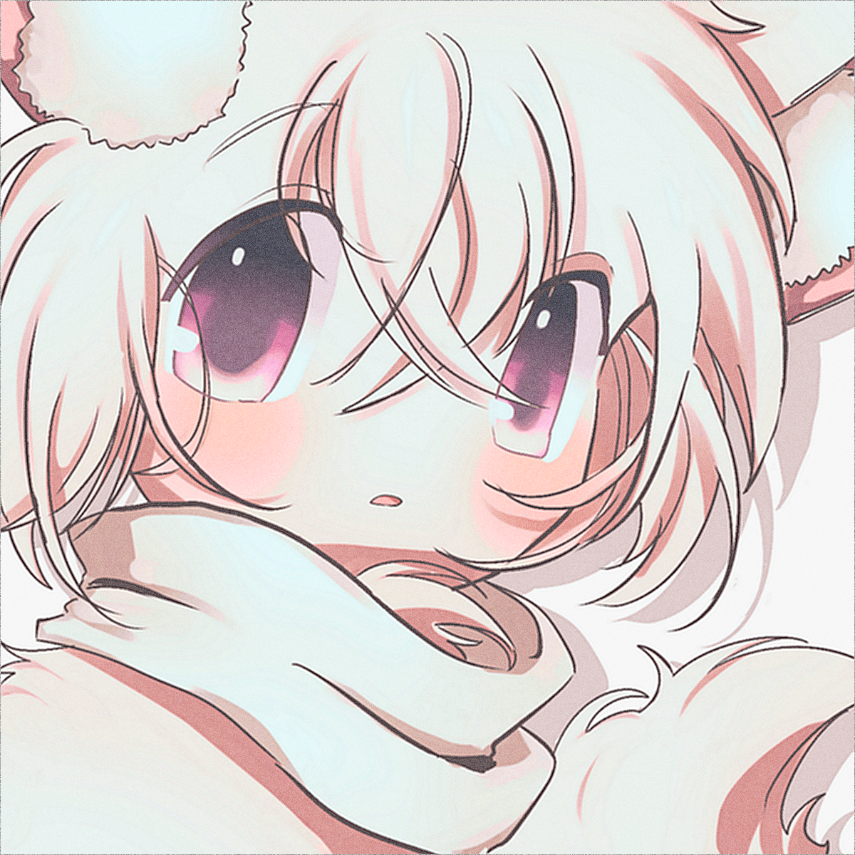 ふくろう×北海道えりも町コラボイラスト（納期：約3ヶ月）