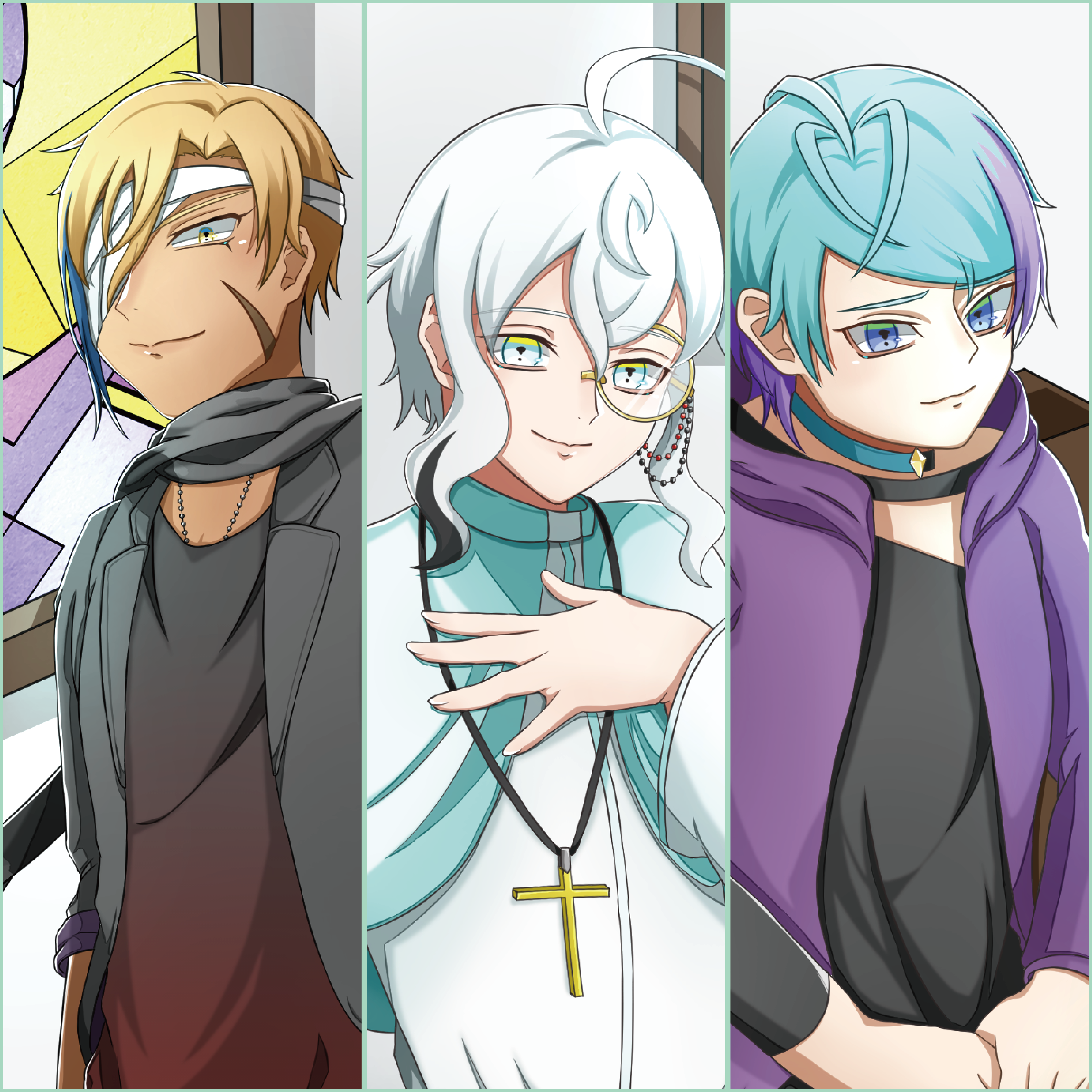 緑虎×北海道えりも町コラボイラスト（納期：約3ヶ月）
