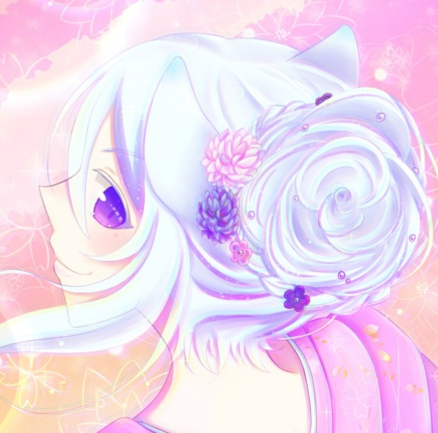 スミレ×北海道えりも町コラボイラスト（納期：約2ヶ月）