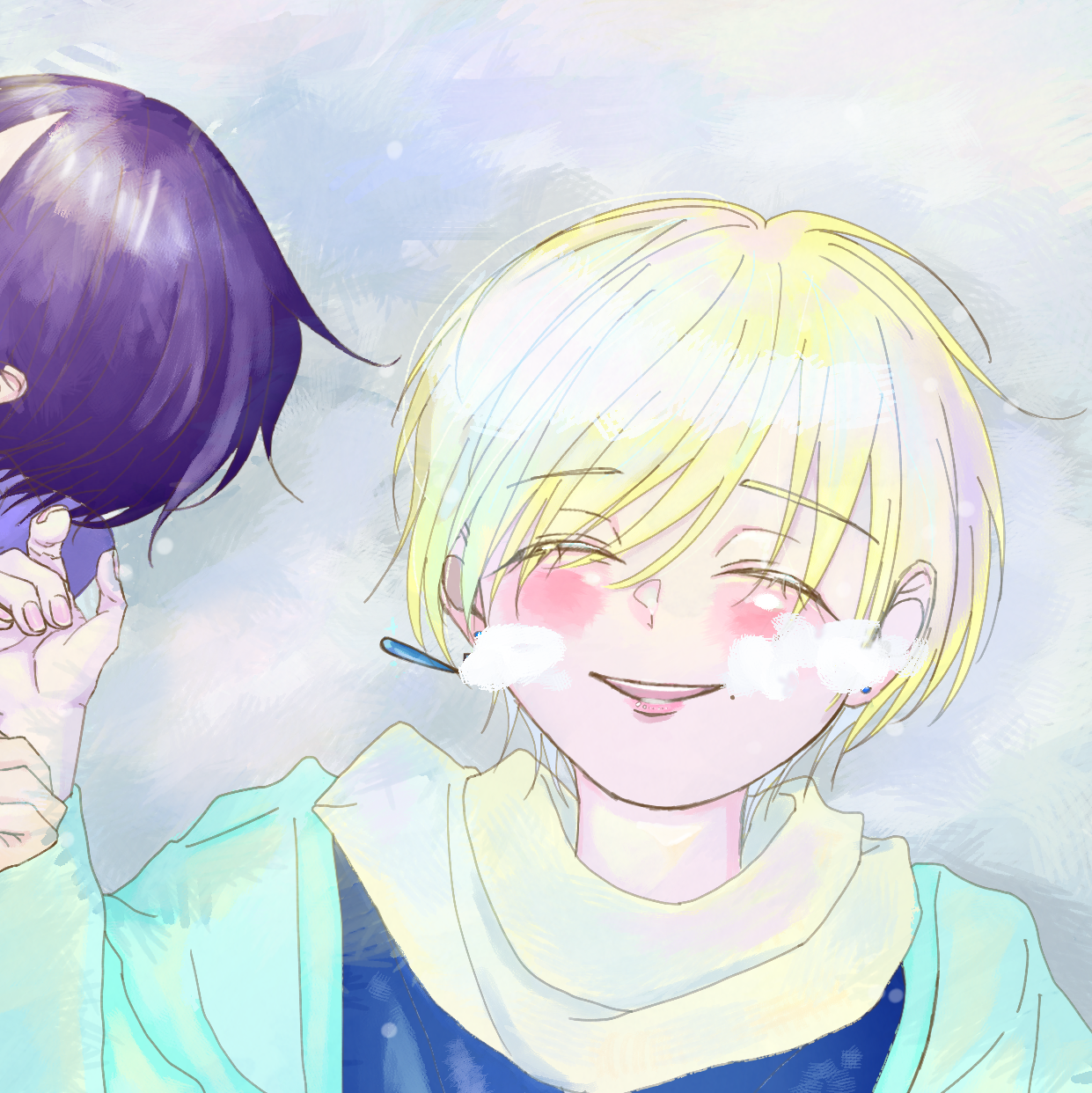 そうだ、お絵描き頑張るぞ。×北海道えりも町コラボイラスト（納期：約3ヶ月）
