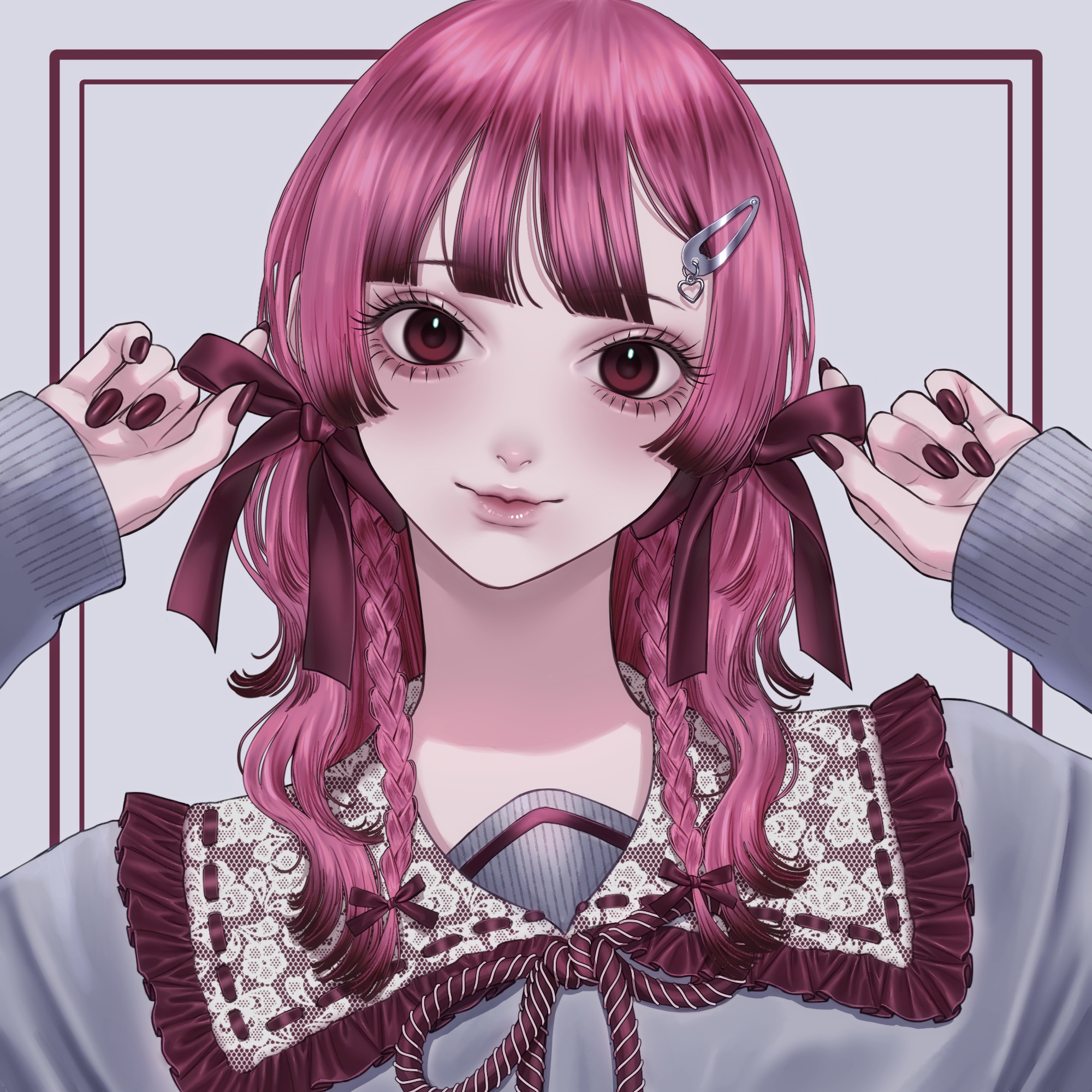 甘井ぶどう×北海道えりも町コラボイラスト（納期：約1ヶ月）