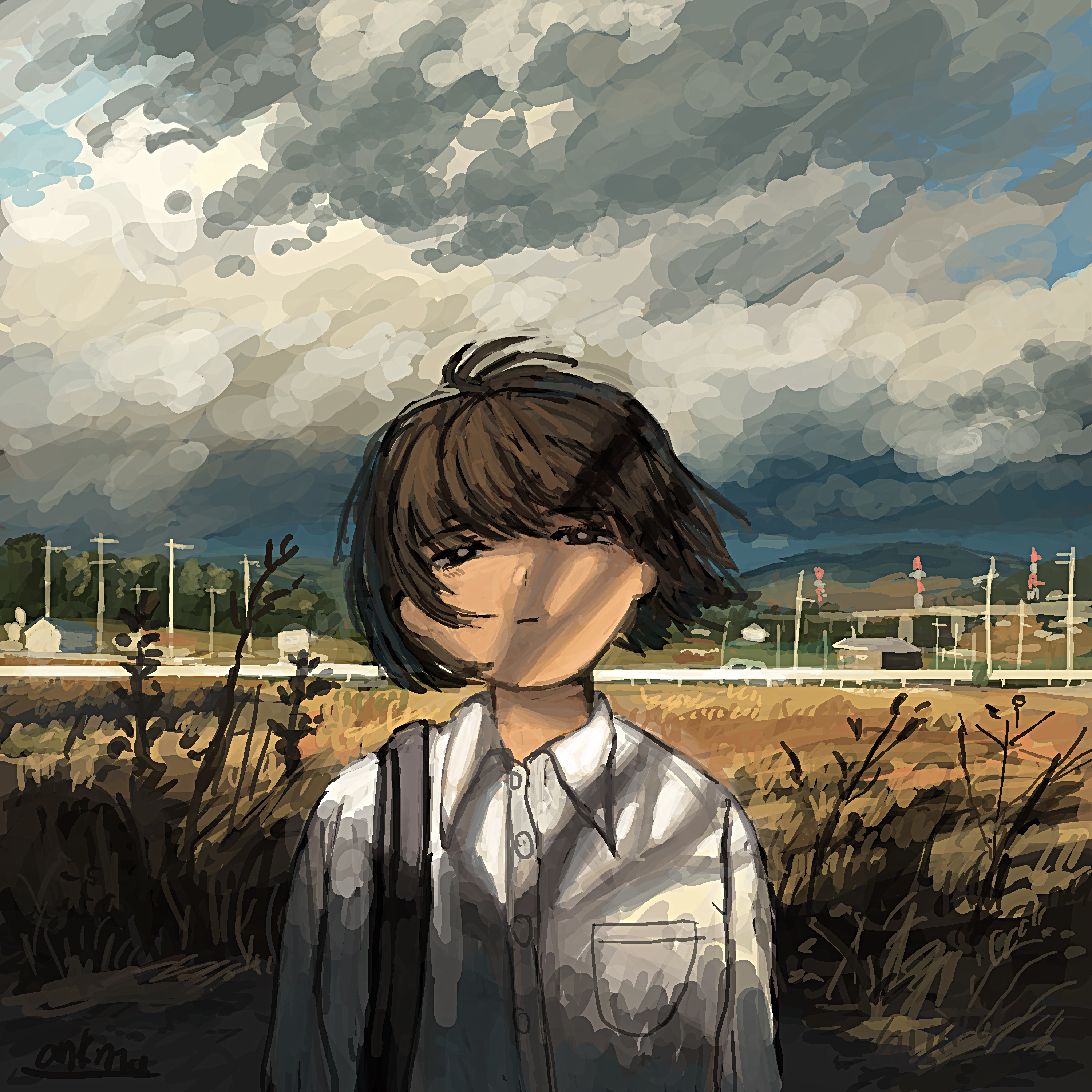 あんこま×北海道えりも町コラボイラスト（納期：約2ヶ月）