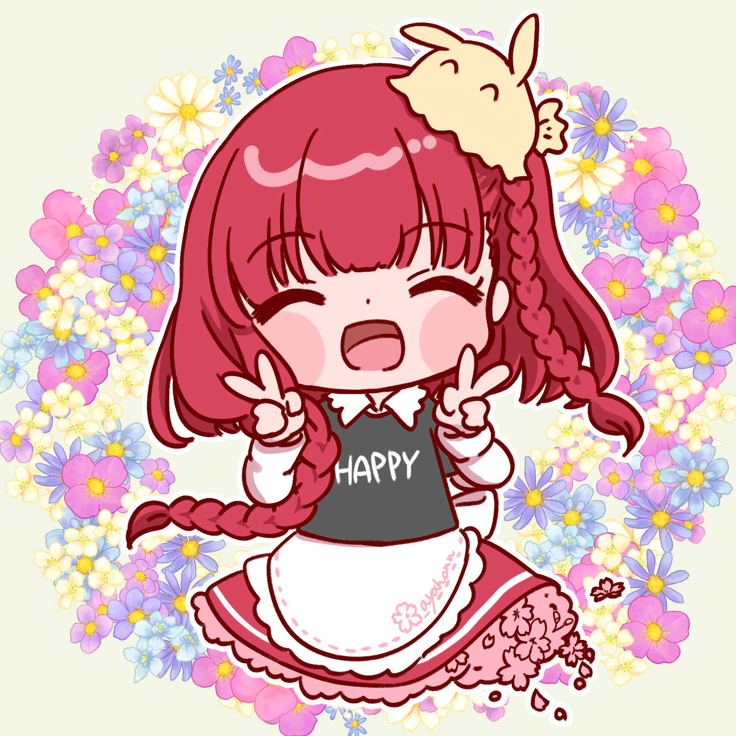 あやほ×北海道えりも町コラボイラスト（納期：約2ヶ月）