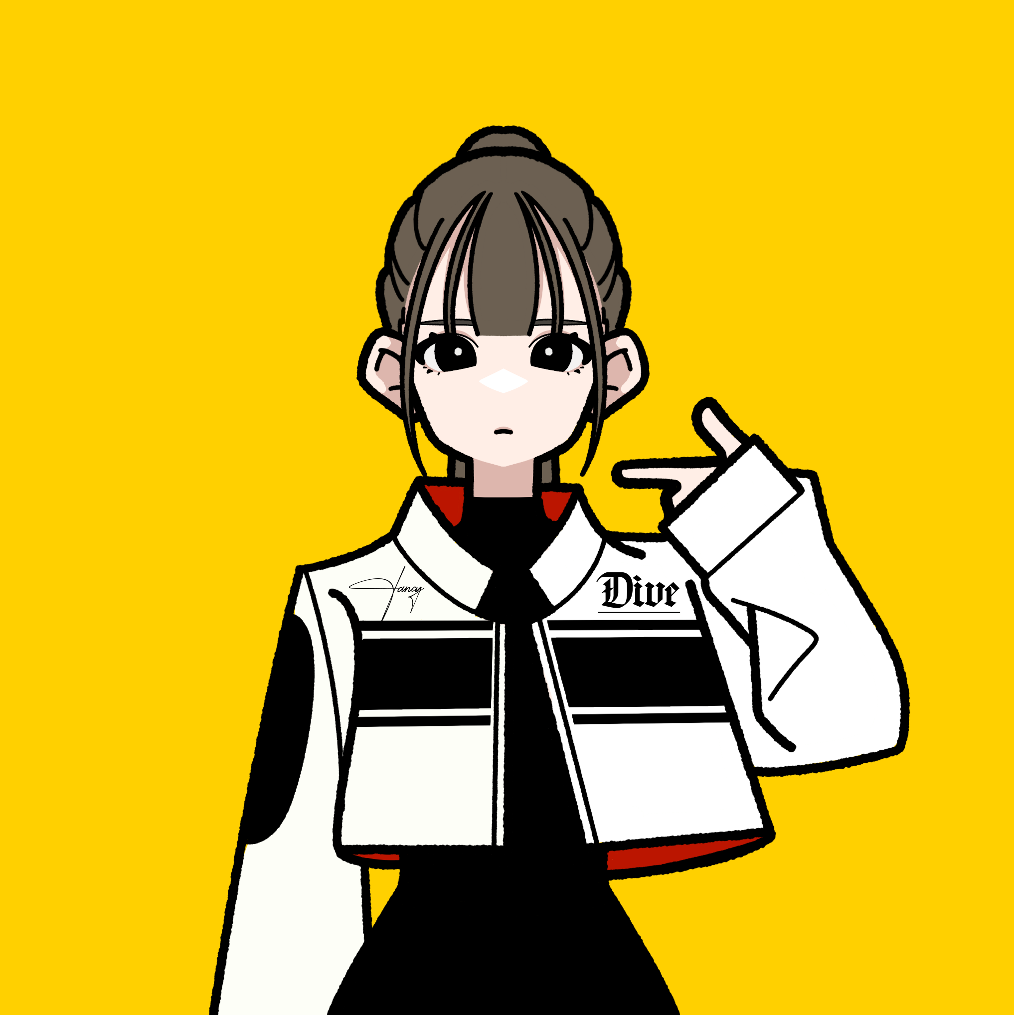 ちゅんぴす丸×北海道えりも町コラボイラスト（納期：約1ヶ月）