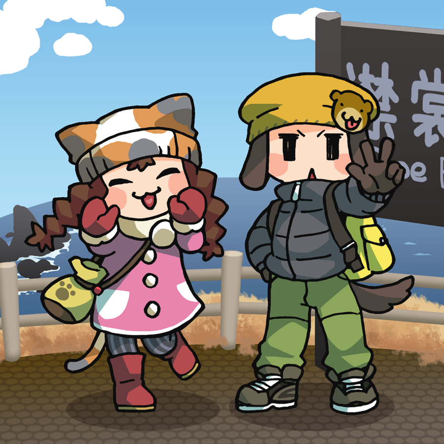 Em-mezzo×北海道えりも町コラボイラスト（納期：約2ヶ月）