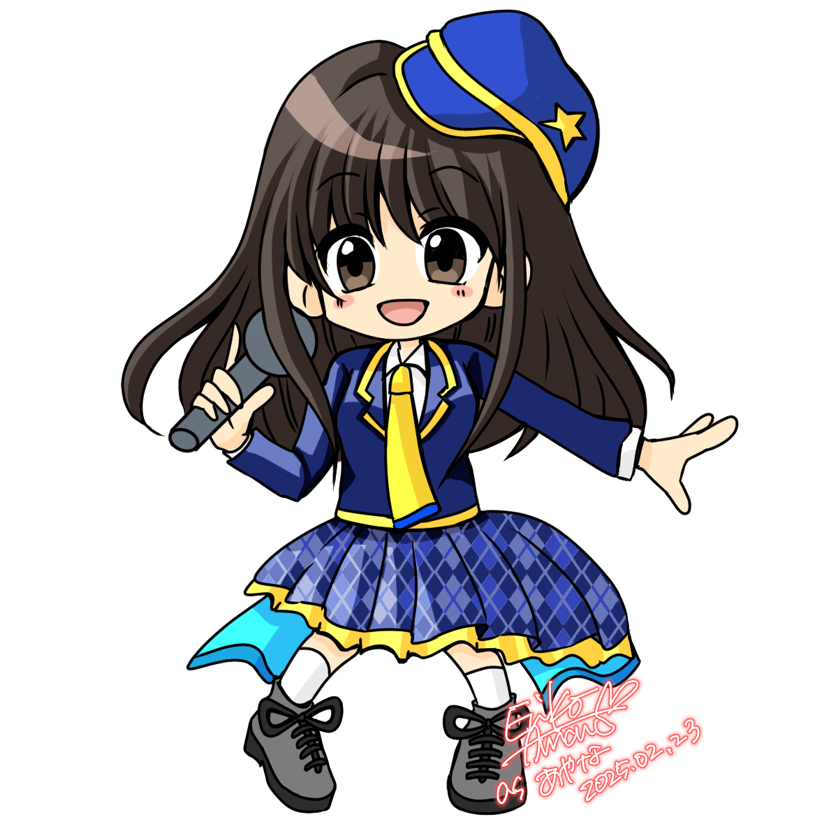 あまのえりこ×北海道えりも町コラボイラスト（納期：約1ヶ月）
