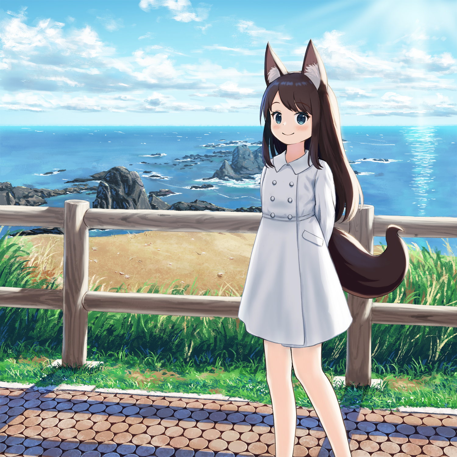 あさまふみ×北海道えりも町コラボイラスト（納期：約1ヶ月）