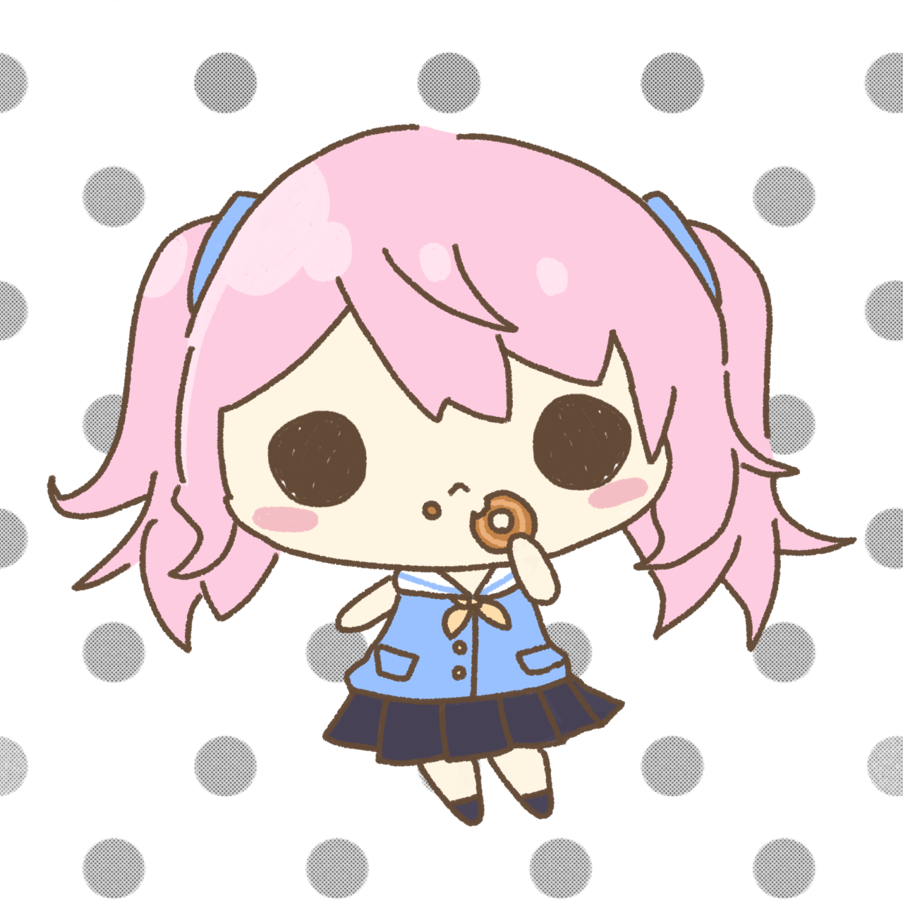 むきむきまるり×北海道えりも町コラボイラスト（納期：約1ヶ月）