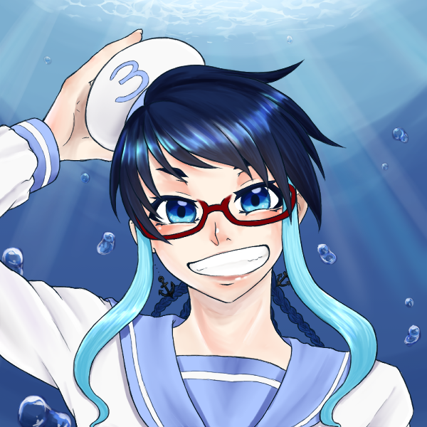 海月三号×北海道えりも町コラボイラスト（納期：約1ヶ月）