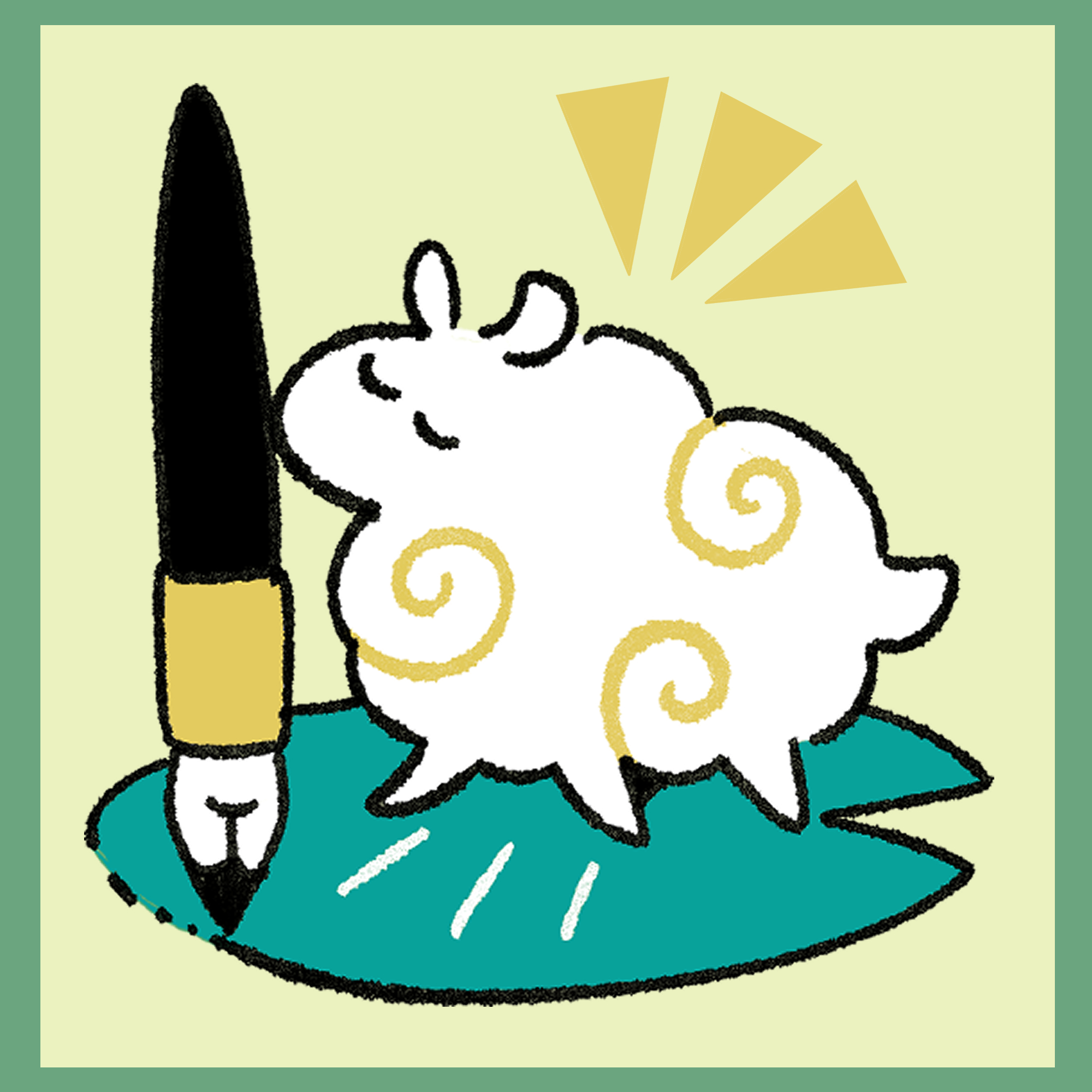 羊23号×北海道えりも町コラボイラスト（納期：約1ヶ月）