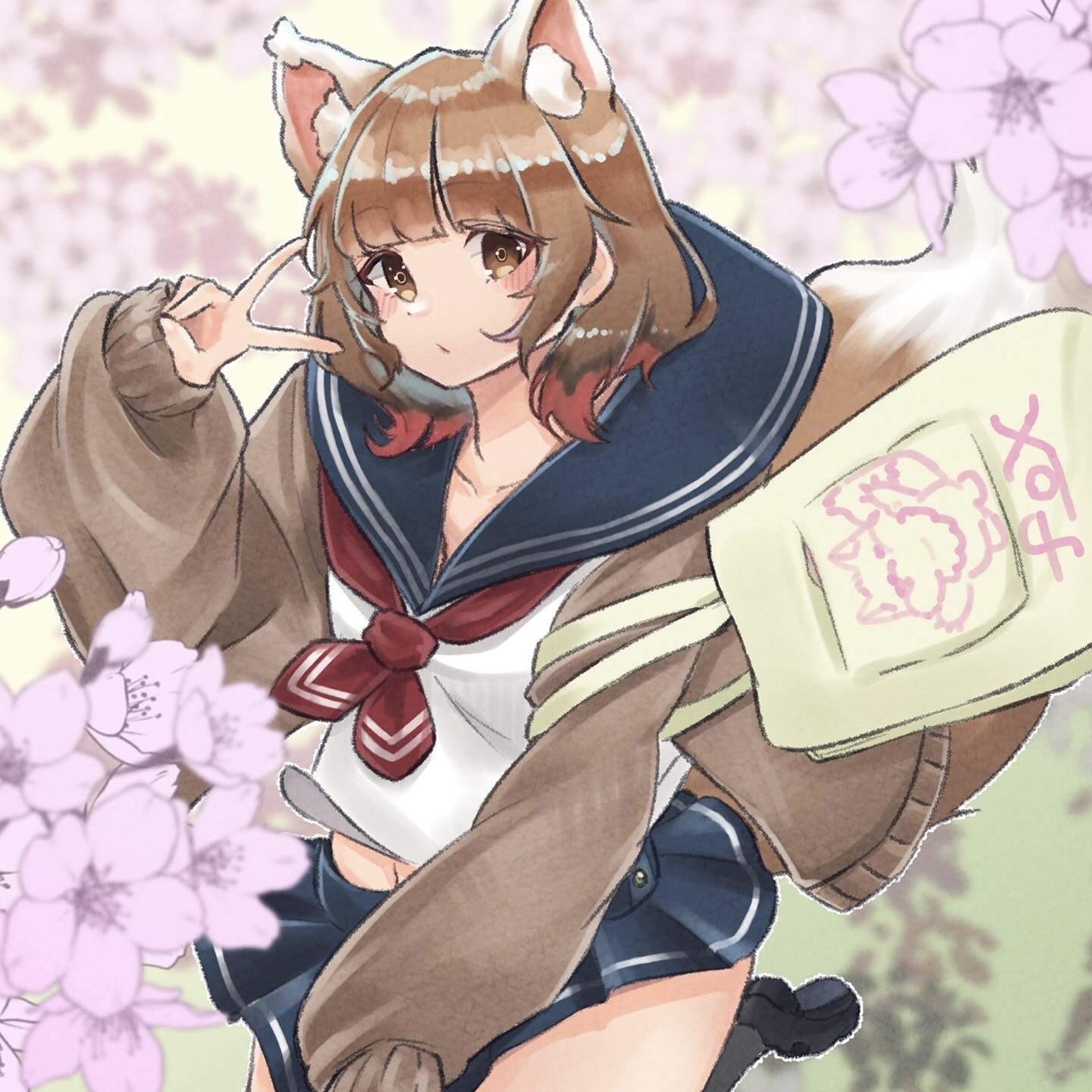 まろまゆ×北海道えりも町コラボイラスト（納期：約2ヶ月）