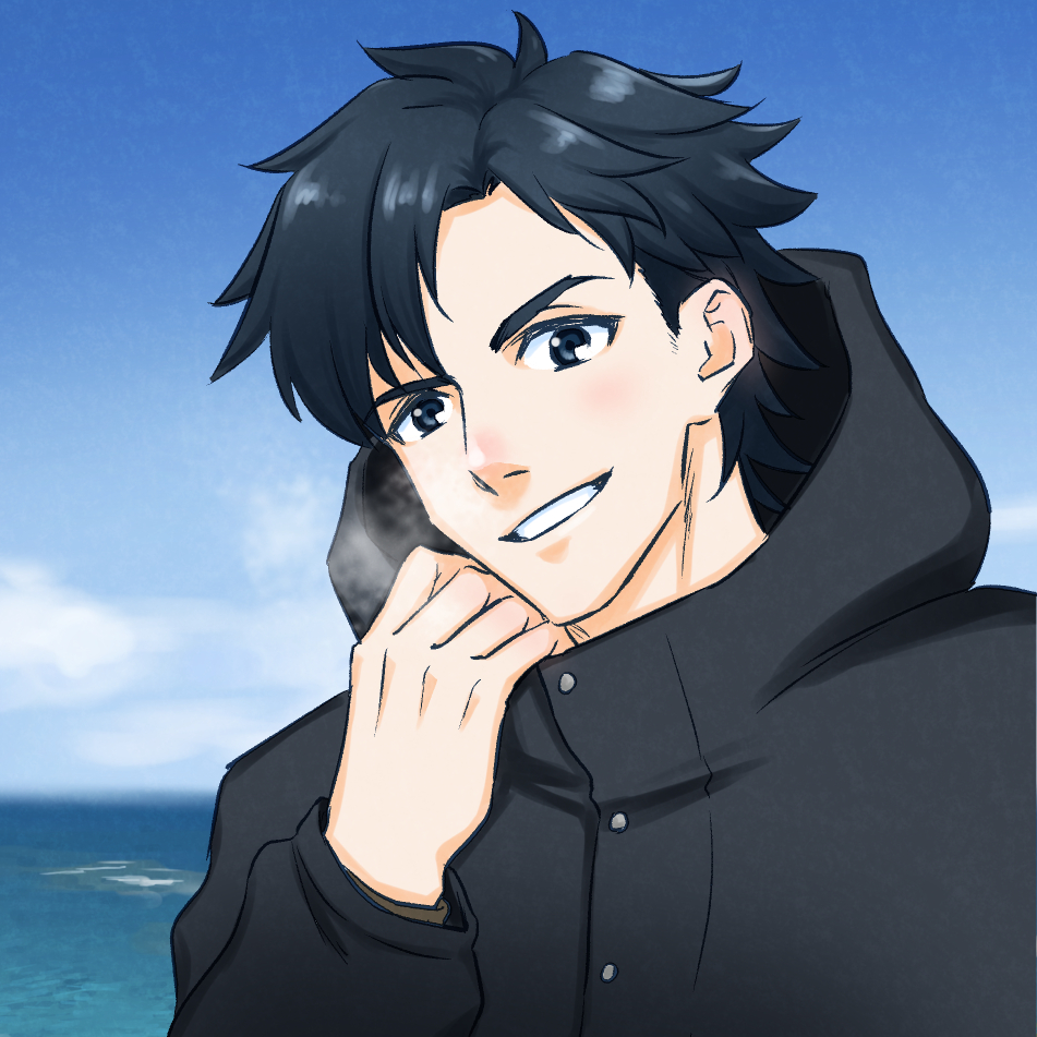みつこ×北海道えりも町コラボイラスト（納期：約2ヶ月）