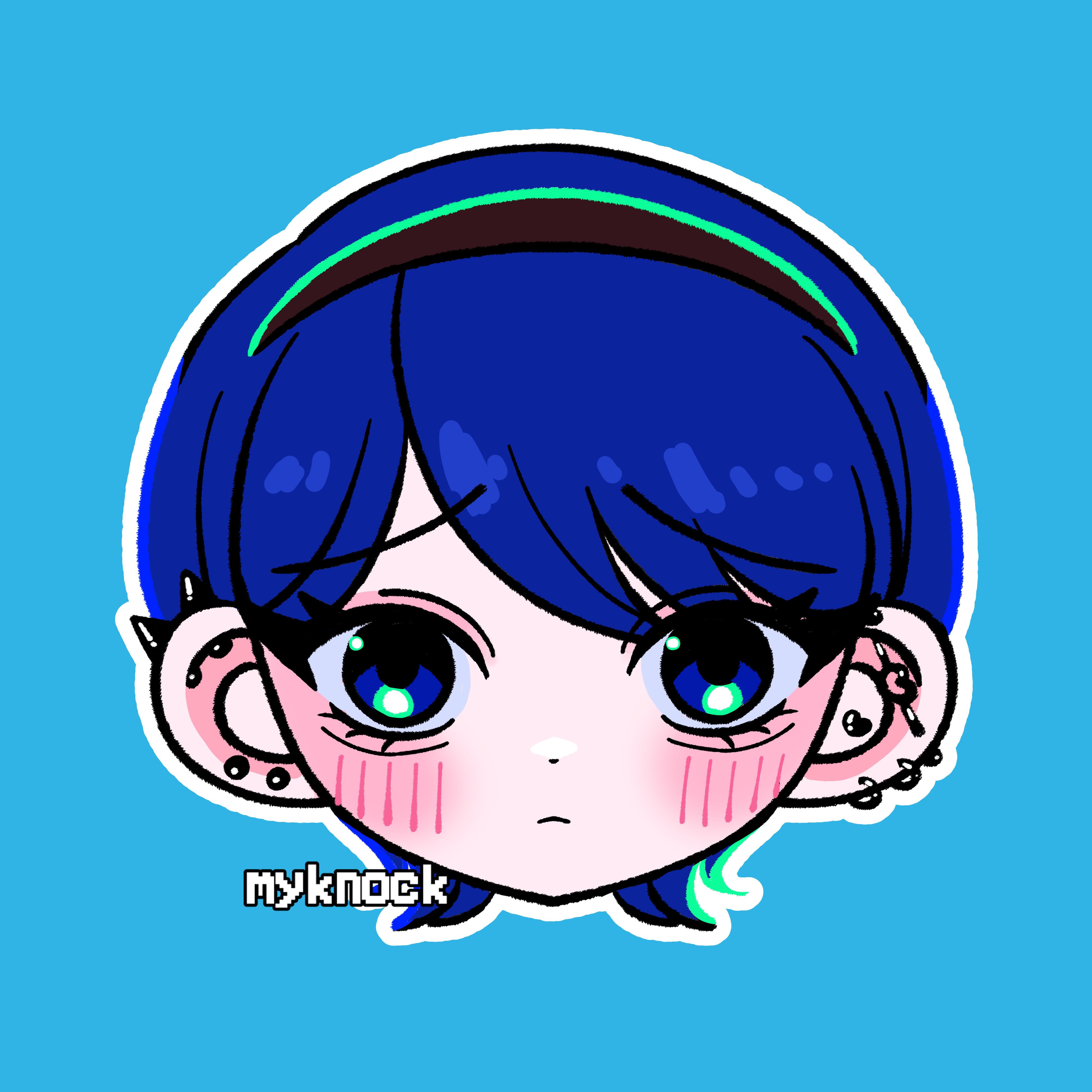 マイノック×北海道えりも町コラボイラスト（納期：約1ヶ月）