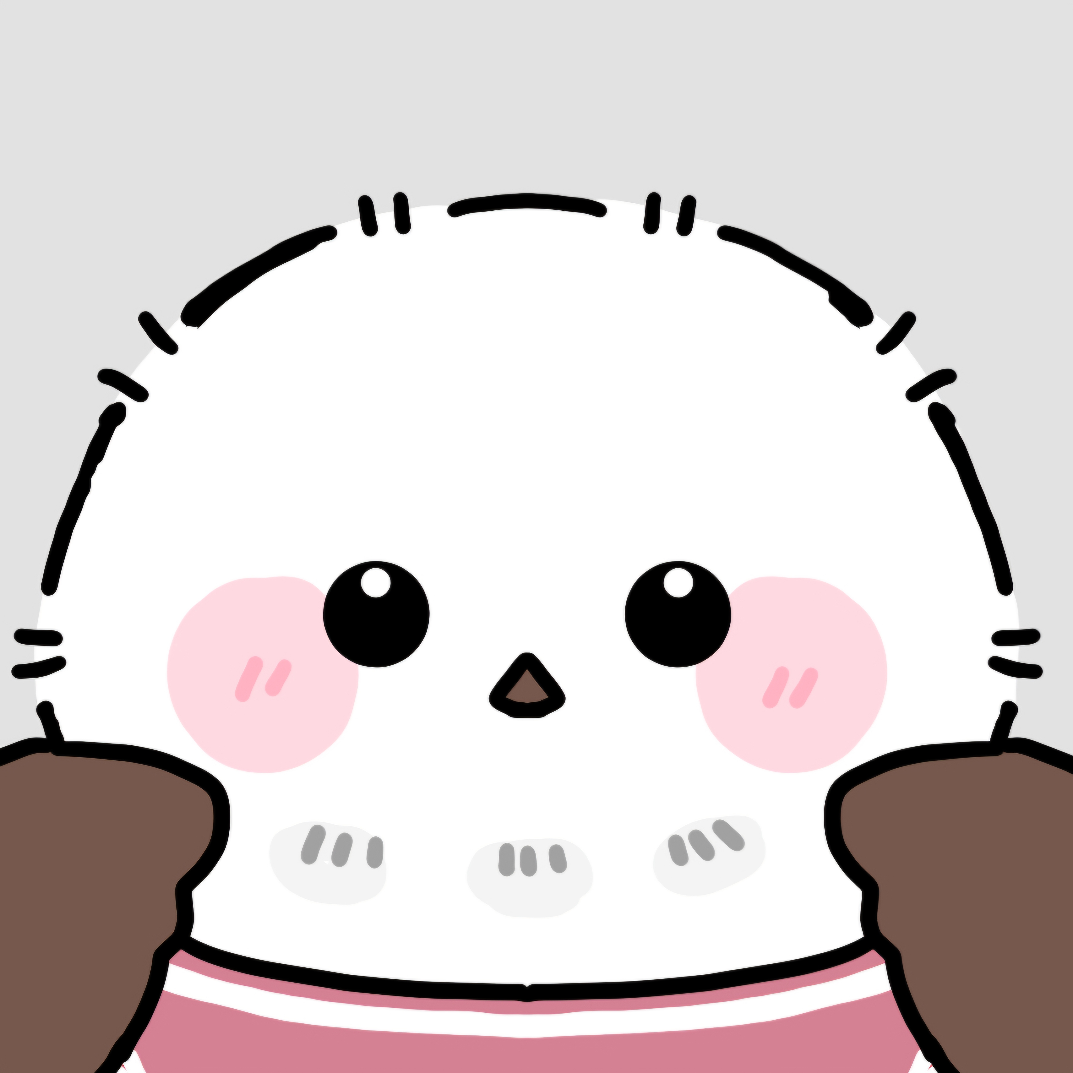 ねぴねぴこ×北海道えりも町コラボイラスト（納期：約2ヶ月）