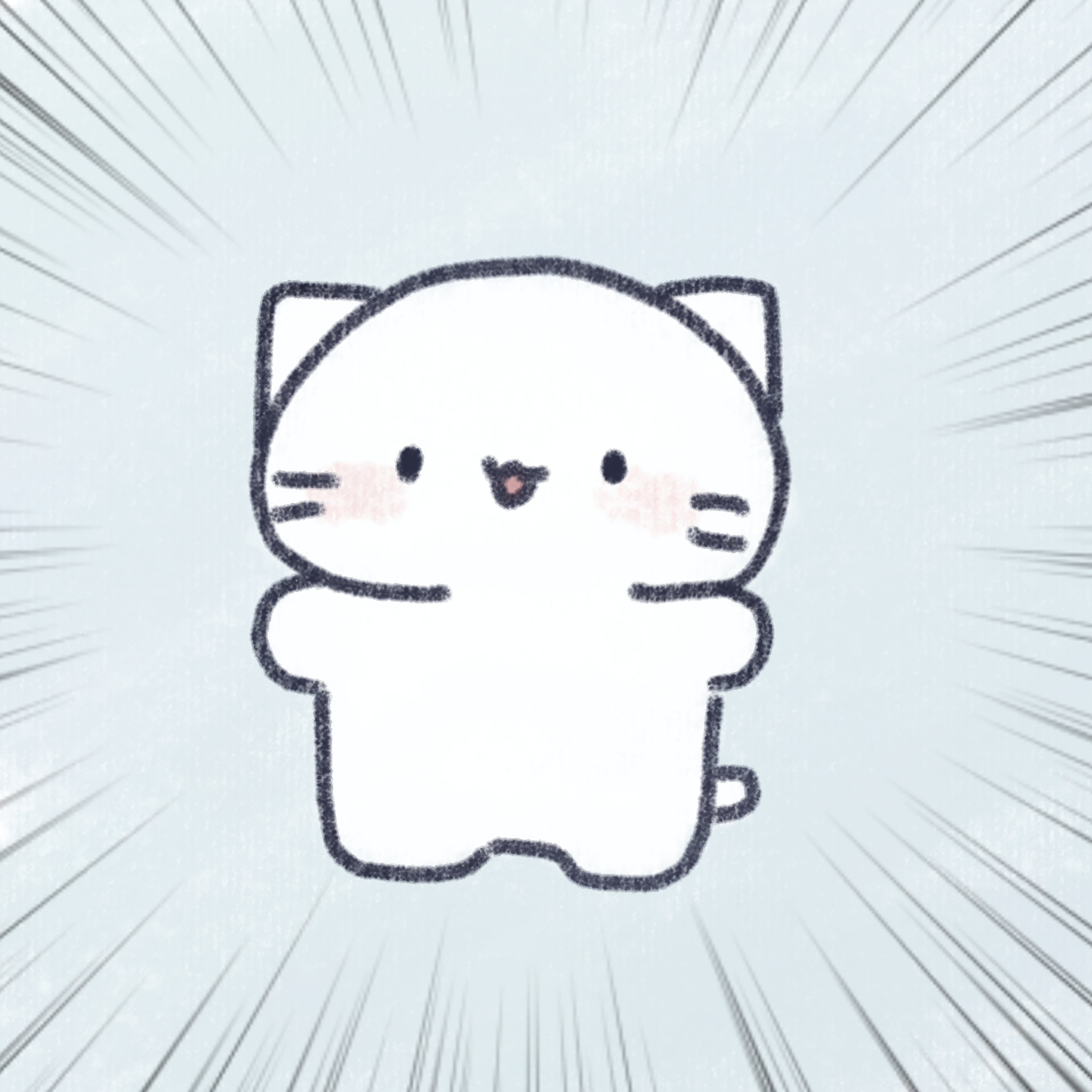 にゃんこはく×北海道えりも町コラボイラスト（納期：約2ヶ月）