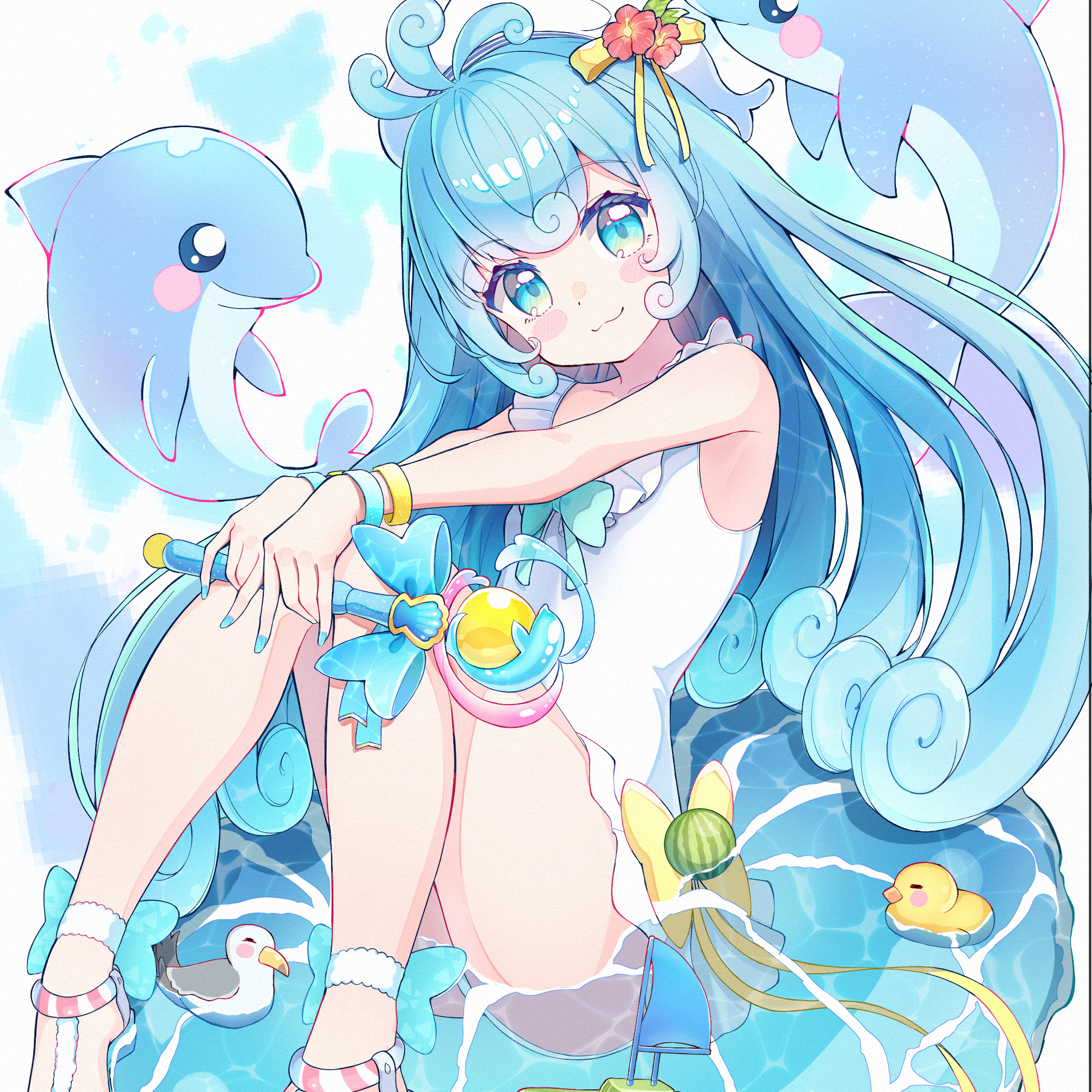らっぴ×北海道えりも町コラボイラスト（納期：約2ヶ月）
