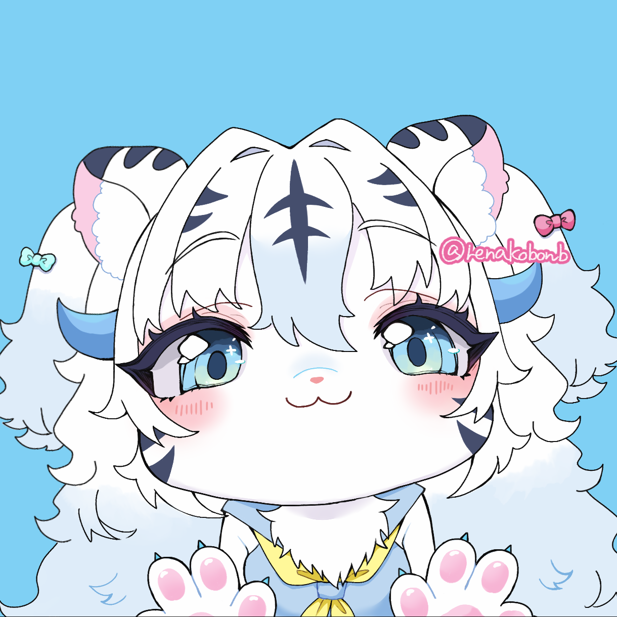 れなこぼんぶ×北海道えりも町コラボイラスト（納期：約2ヶ月）