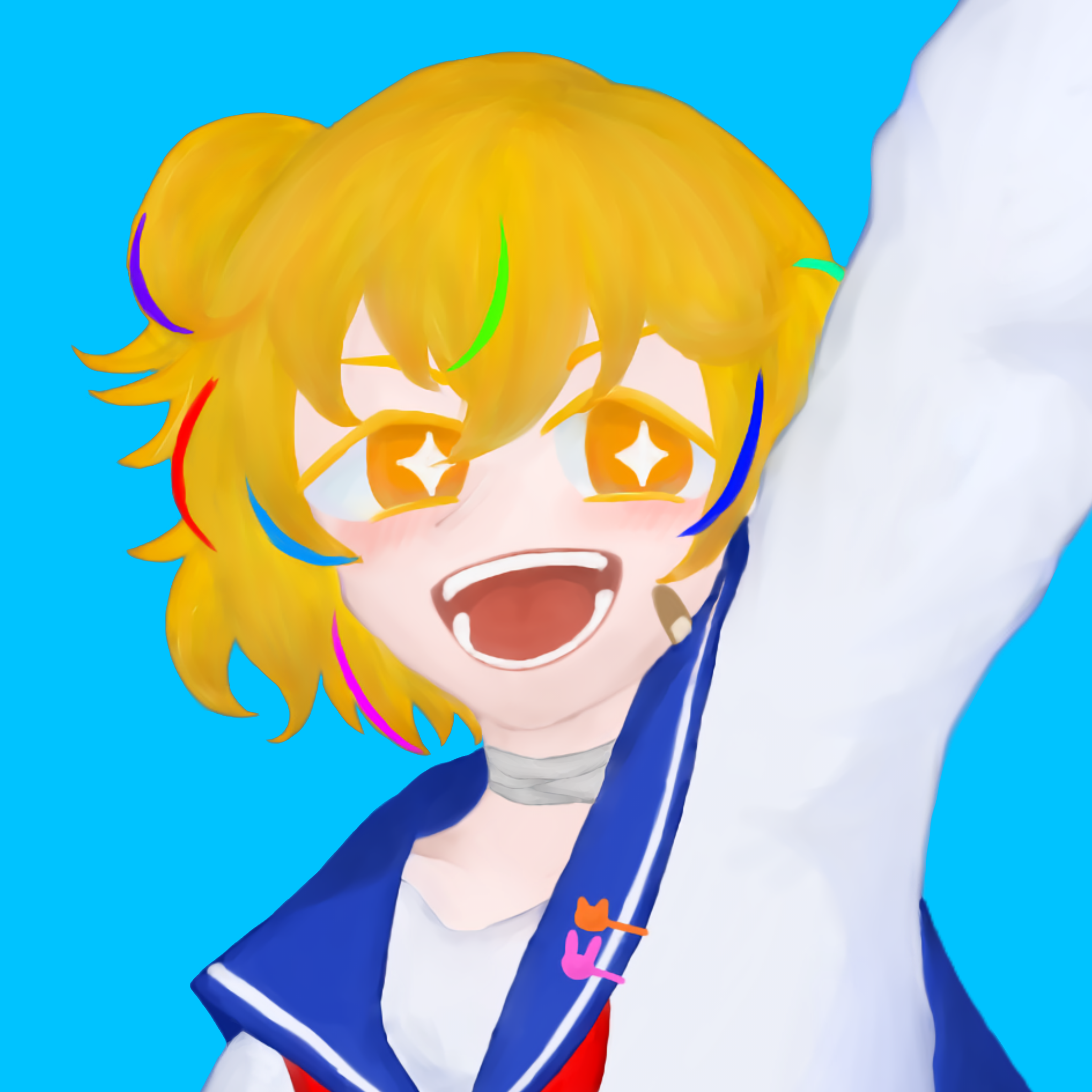 りゅうけつさん×北海道えりも町コラボイラスト（納期：約3ヶ月）