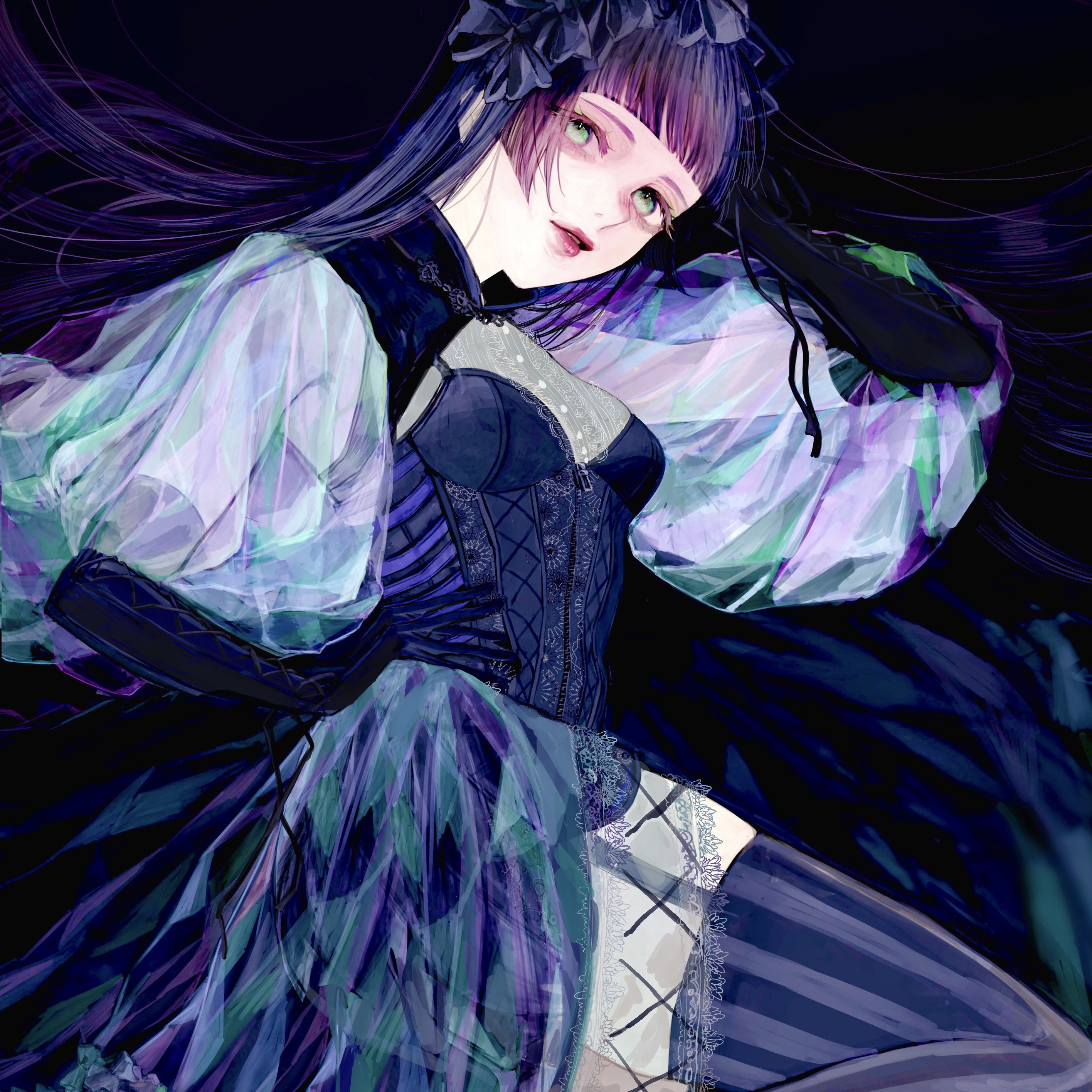 めもり×北海道えりも町コラボイラスト（納期：約1ヶ月）