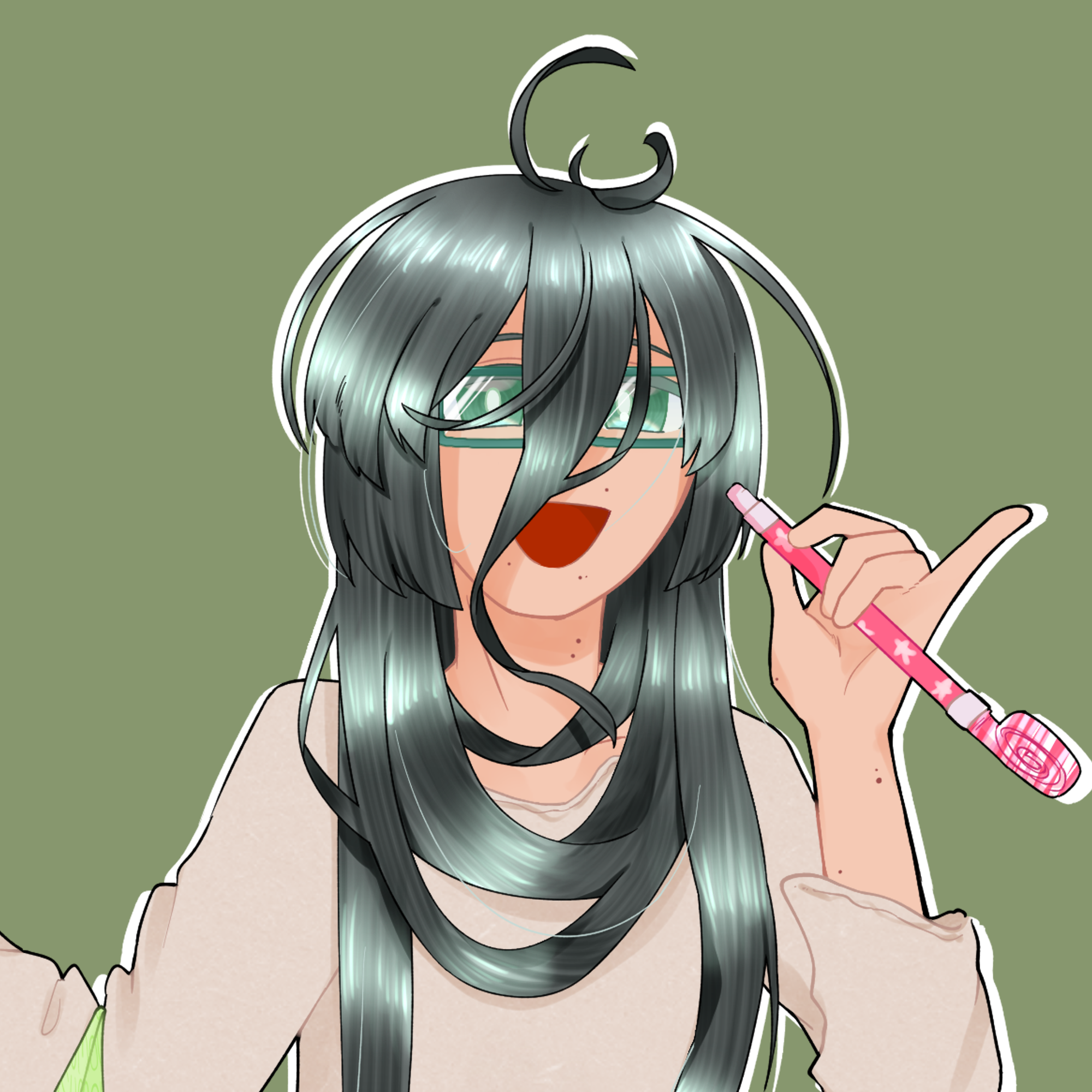 鮭卵いくら×北海道えりも町コラボイラスト（納期：約2ヶ月）