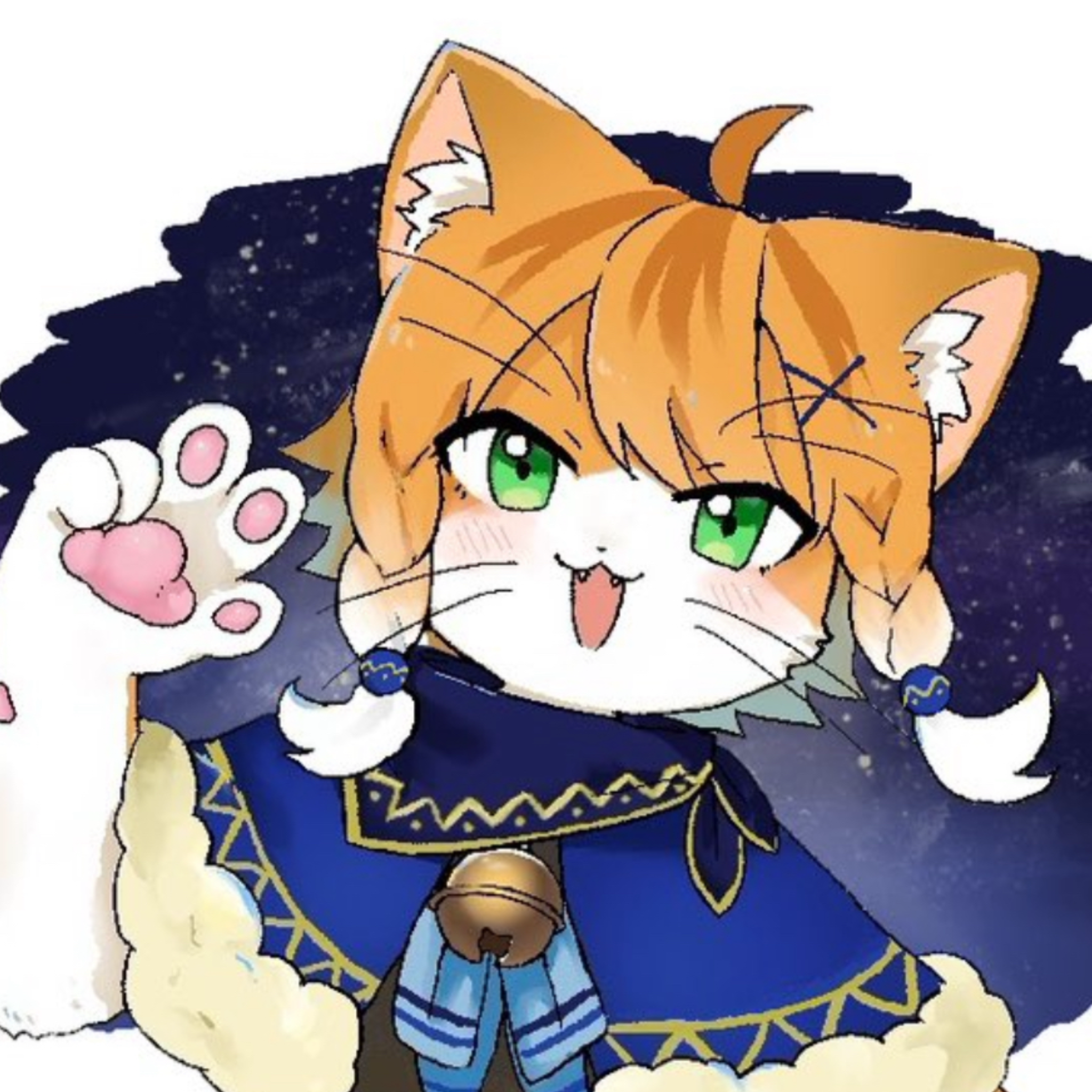 茶虎ちゃちゃ×北海道えりも町コラボイラスト（納期：約2ヶ月）