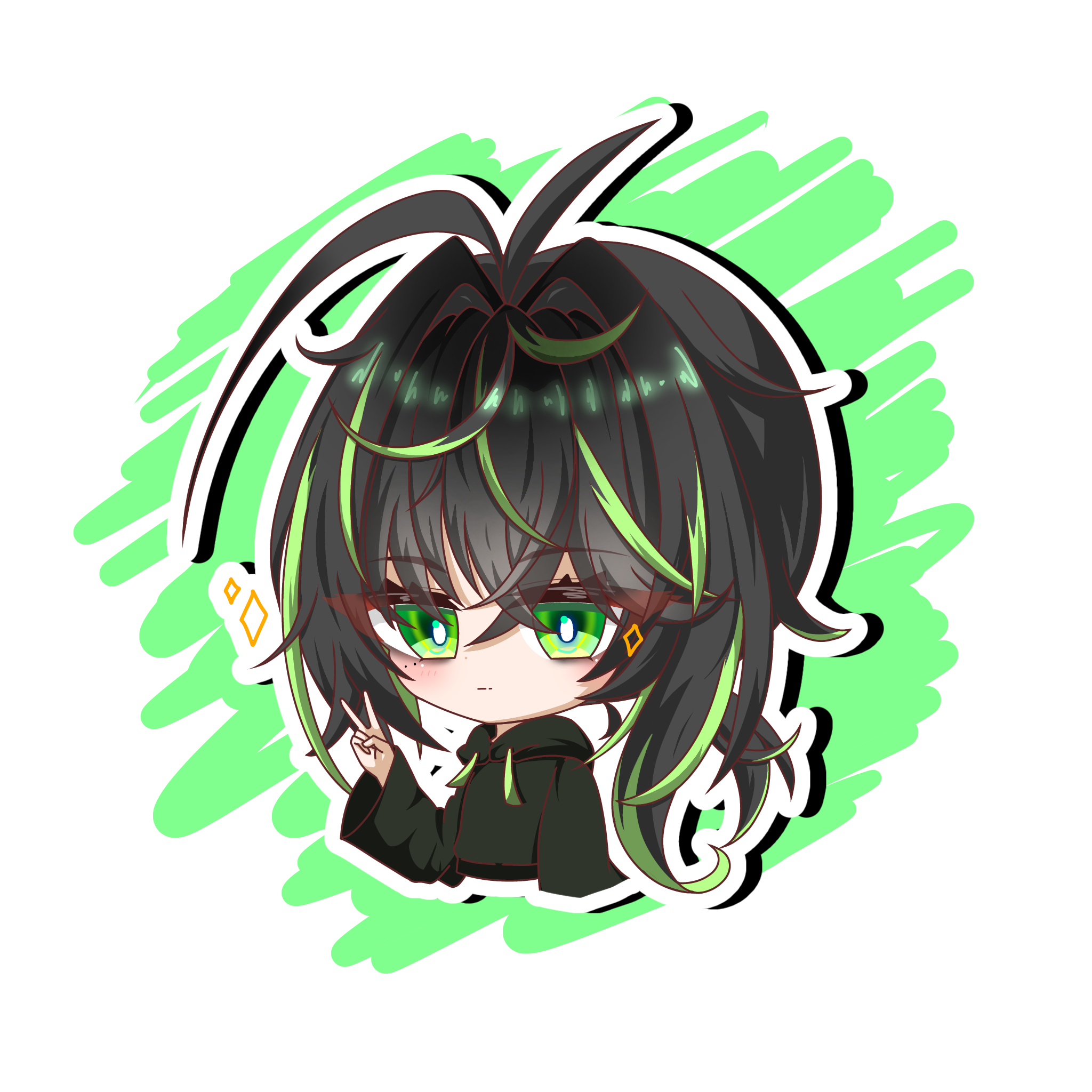 雩花×北海道えりも町コラボイラスト（納期：約2ヶ月）