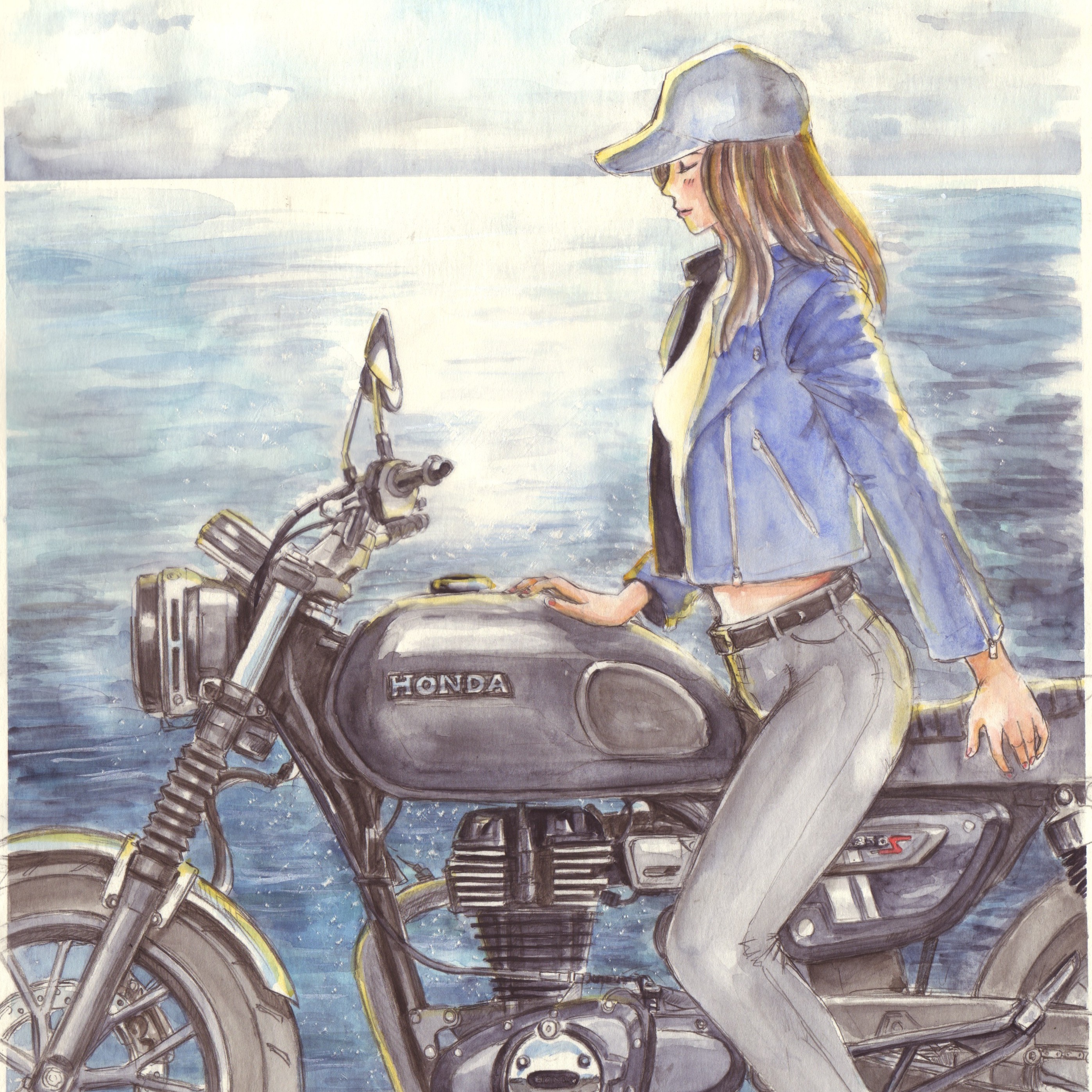 ZONN×北海道えりも町コラボイラスト（納期：約1ヶ月）