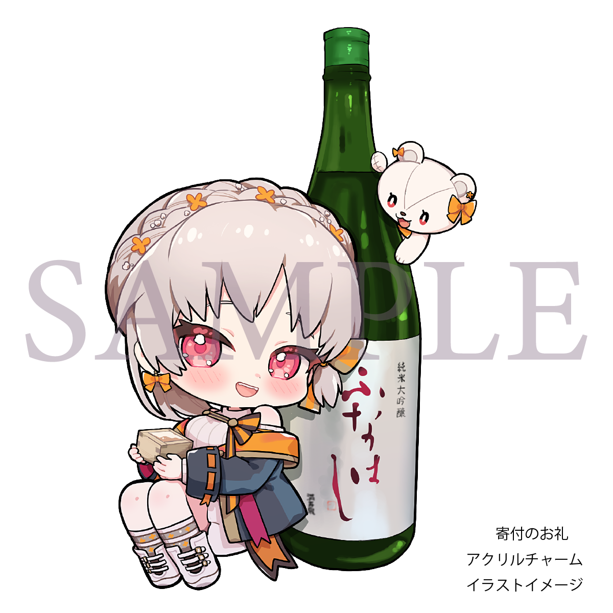 花束ゆいは×満寿泉 純米大吟醸「ふなはし」720ml