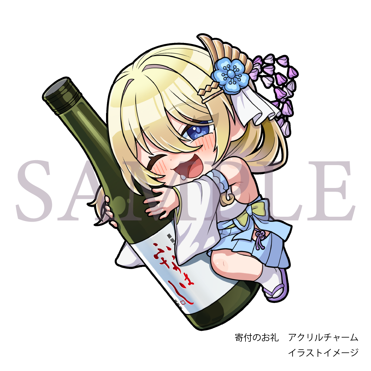 七宮なこ×満寿泉 純米大吟醸「ふなはし」720ml